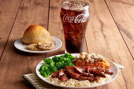 Golden Corral Bourbon Street Chicken Meal