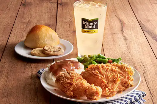 Golden Corral Fried Chicken Meal